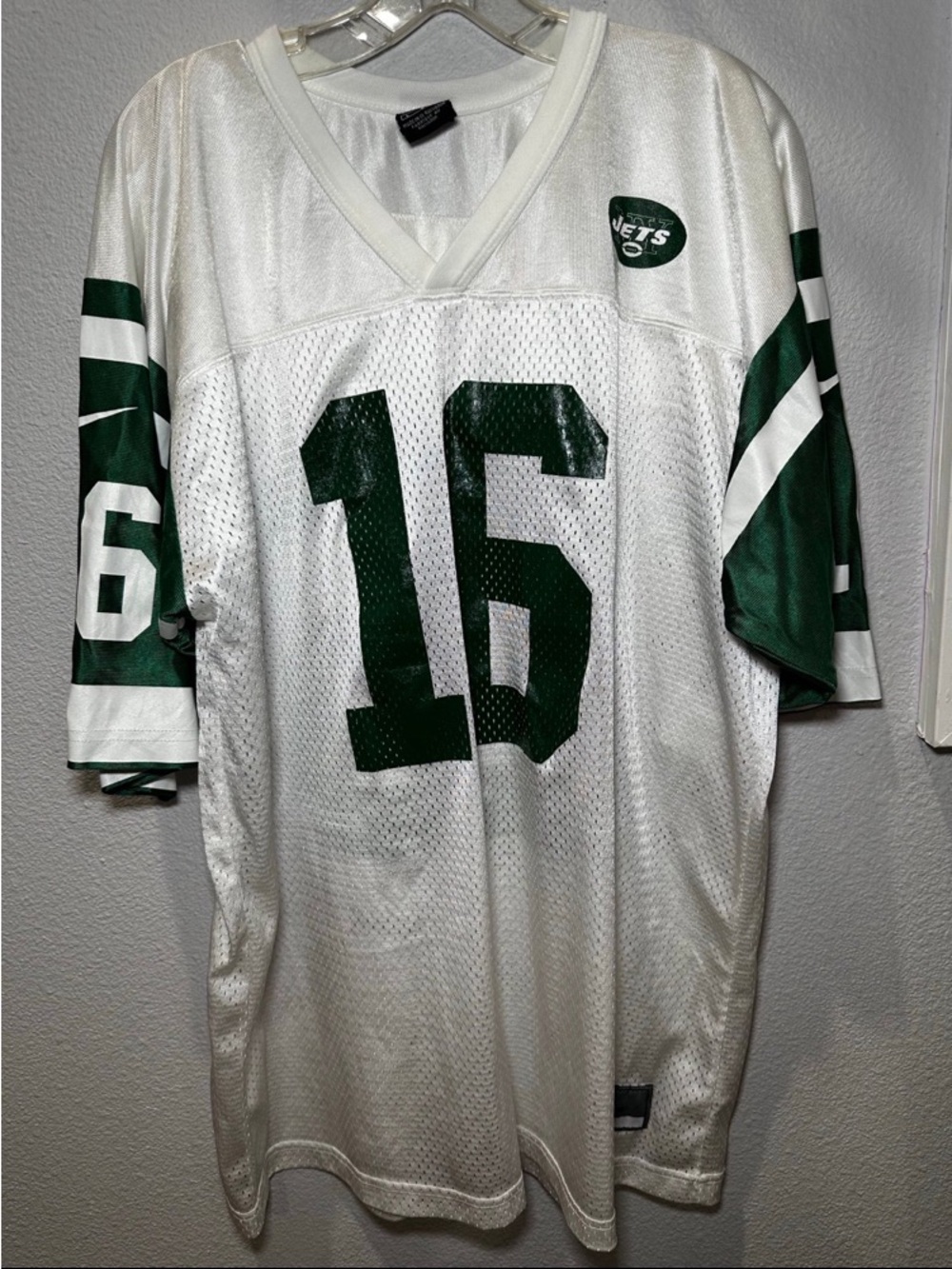 Nike New York jets Testaverde #16 men’s large